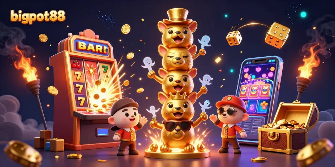 bigpot88 menawarkan kemudahan topup dengan slot mesin, transfer bank, dan puluhan simbol keberuntungan.