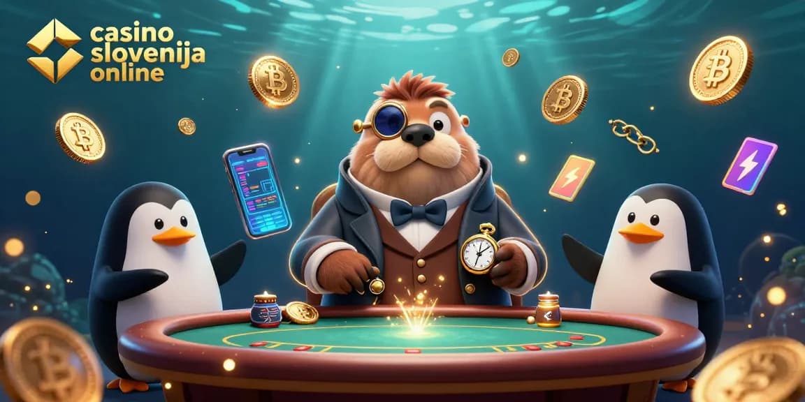 Uživajte v igrah na srečo v naši animaciji, ki predstavlja casino slovenija online z živalmi in kriptovalutami.