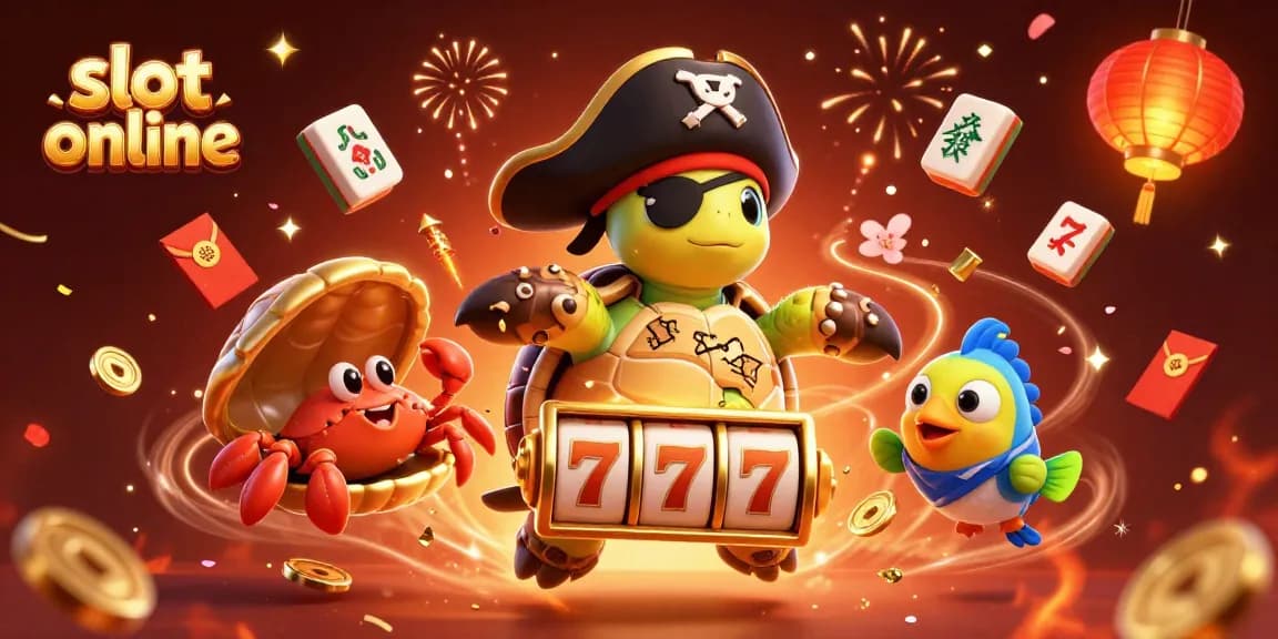 Spin and win at the slot online with colorful characters and vibrant casino elements.