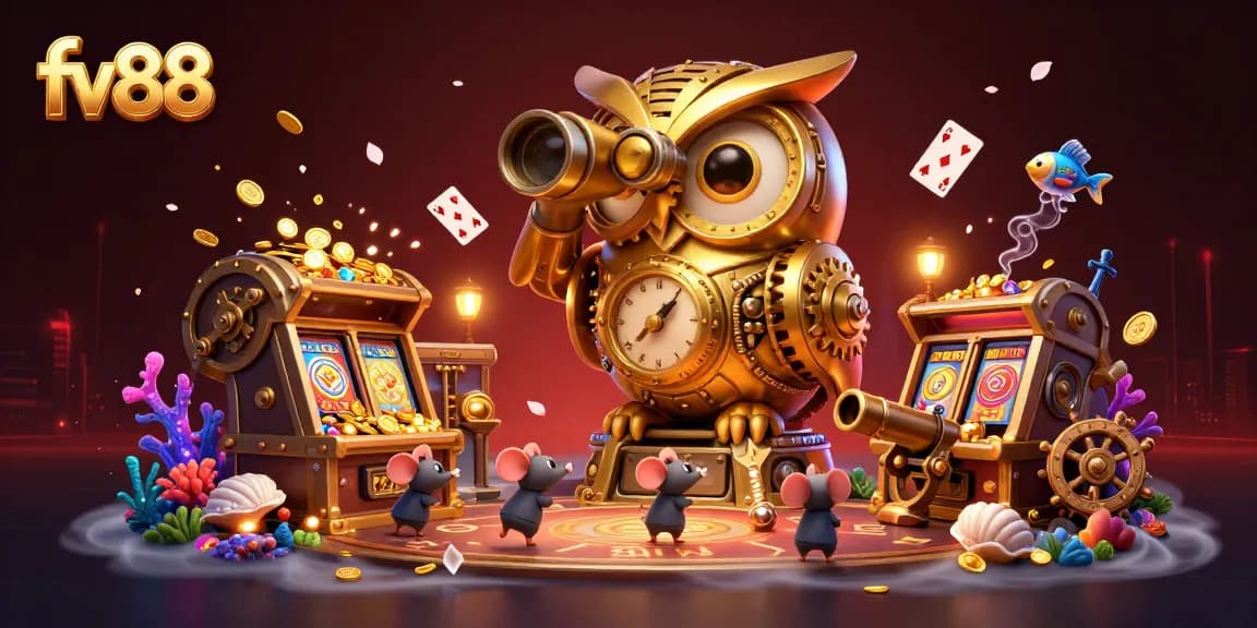 Experience thrilling gameplay at fv88 with unique characters and vibrant casino elements.