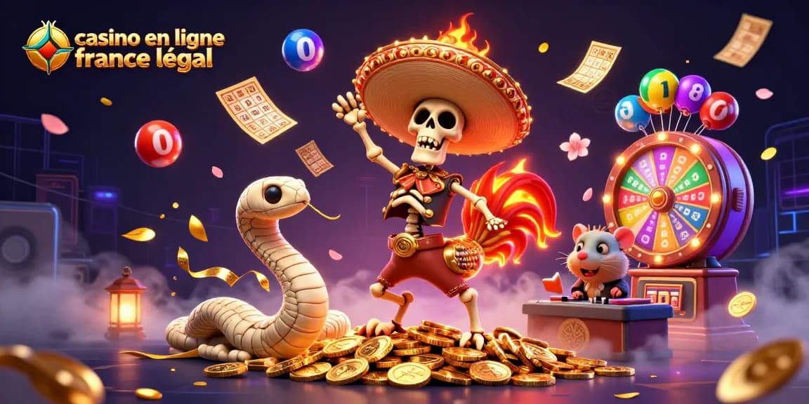 Danser et gagner au casino en ligne france légal avec des animations colorées et d'innombrables gains.