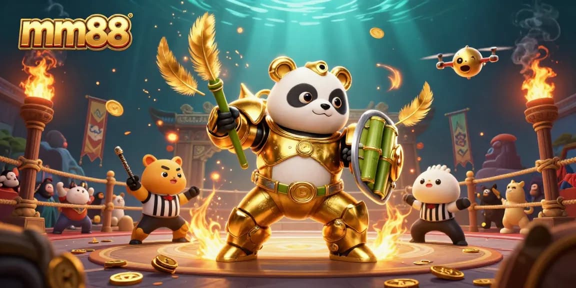 Experience the thrill of mm88 as you bet on vibrant animated casino games in a stunning arena.