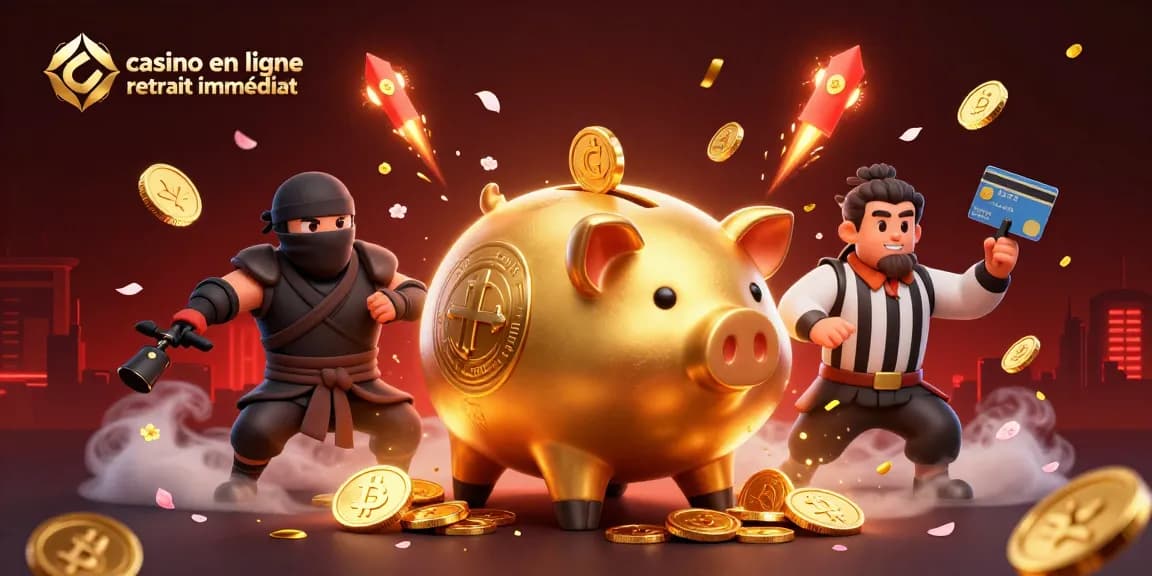 Casino en ligne retrait immédiat : gains instantanés grâce à la rapidité des cryptomonnaies.