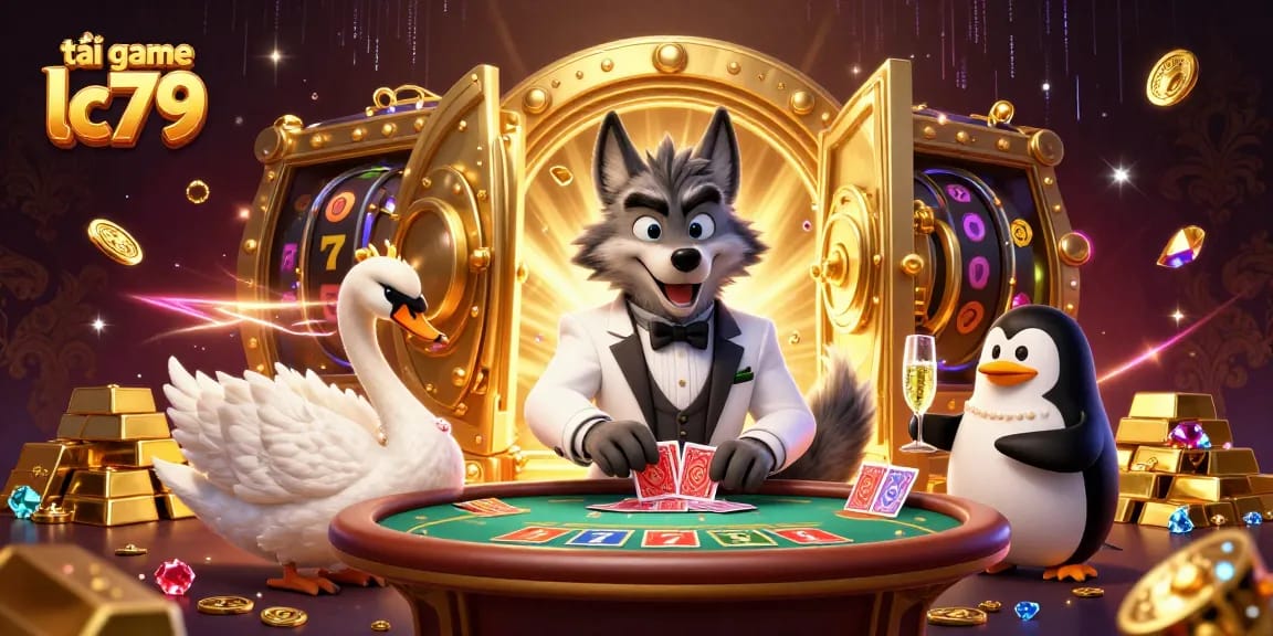 Tải game lc79 và trải nghiệm những máy đánh bạc hấp dẫn với đồ họa tuyệt đẹp.