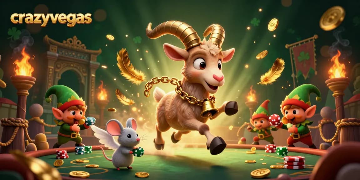 Engage with the crazyvegas casino as Krampus and friends create holiday mayhem in festive spins.