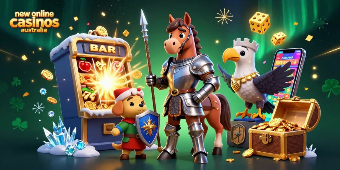 Experience the excitement of new online casinos australia with lively slot action and richly detailed casino imagery.