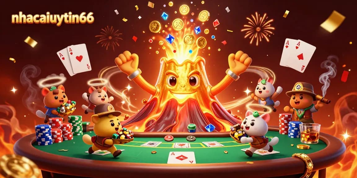 Discover winning strategies at nhacaiuytin66 with dynamic poker and casino scenes.