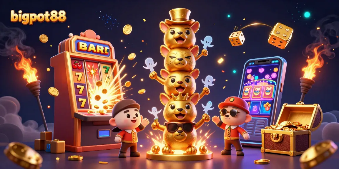 bigpot88 menawarkan kemudahan topup dengan slot mesin, transfer bank, dan puluhan simbol keberuntungan.