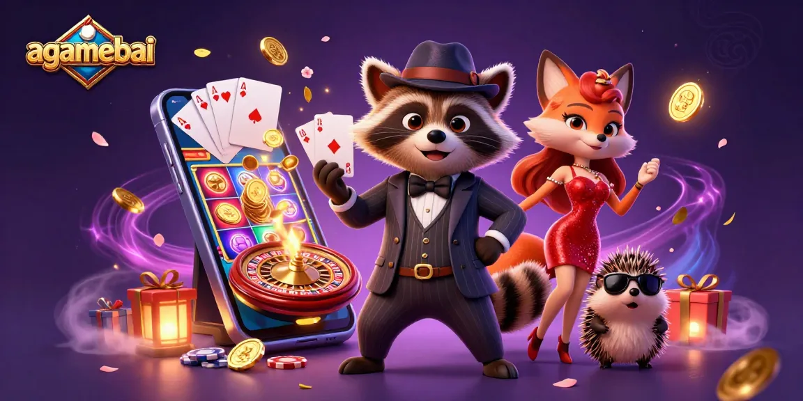 Play exciting games and enjoy the fun atmosphere at agamebai's vibrant casino scene.