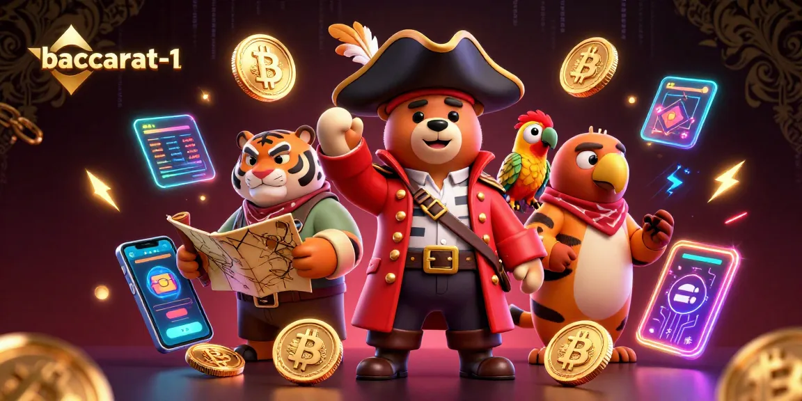 Experience high-stakes baccarat-1 action with fierce characters and vibrant casino elements.