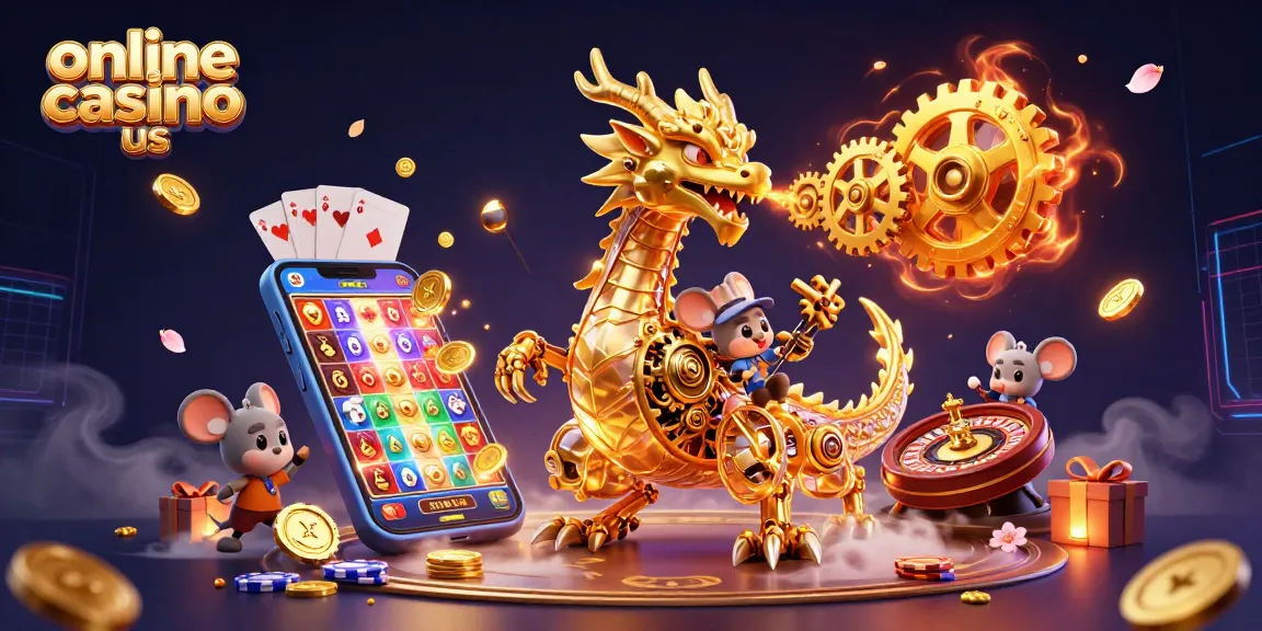 Experience thrilling action at online casino us with golden gears, casino games, and enchanting characters.
