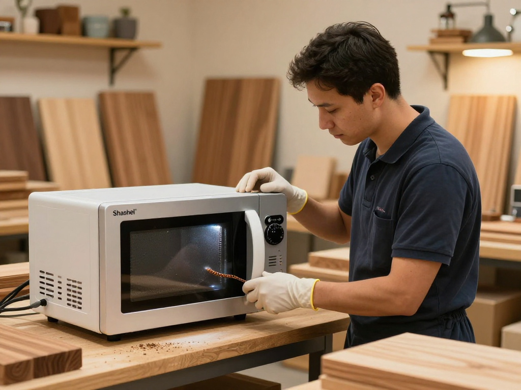 Shashel's trusted providers eliminate woodworm quickly with professional microwave technology.