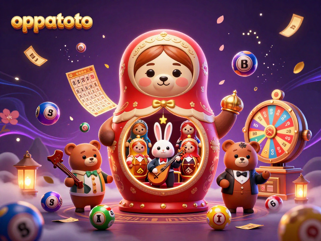 Engage in thrilling lottery excitement with oppatoto and colorful dynamic elements.