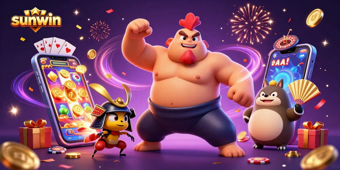 Engage in thrilling action with sunwin’s vibrant casino scene featuring dynamic characters and games.