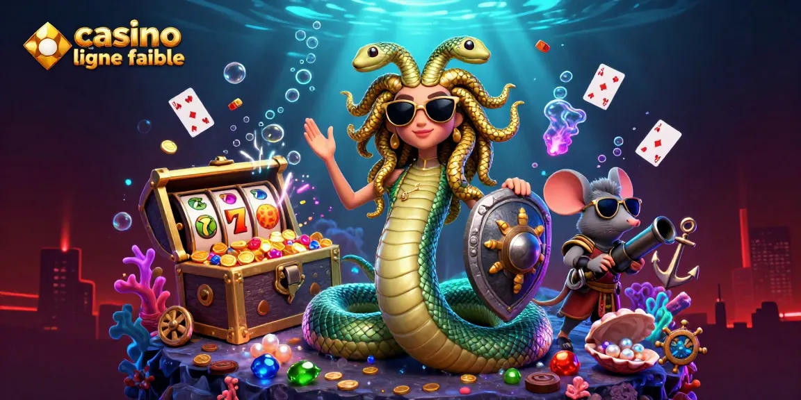 Profitez d'un casino en ligne fiable avec Medusa et des jeux palpitants dans un univers animé.