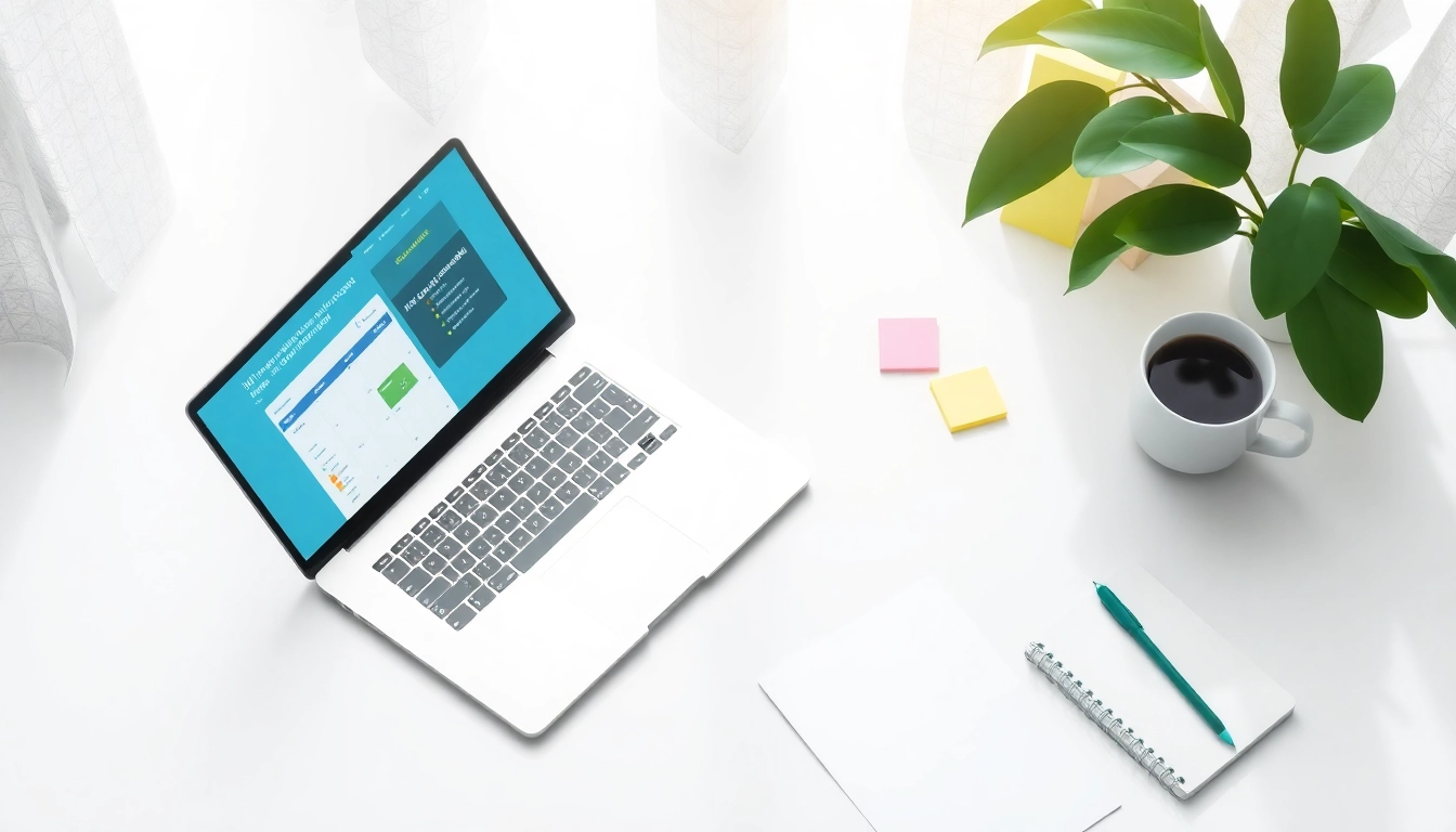 Visualizing a Clockwise alternative AI scheduling interface showcased in a modern workspace.