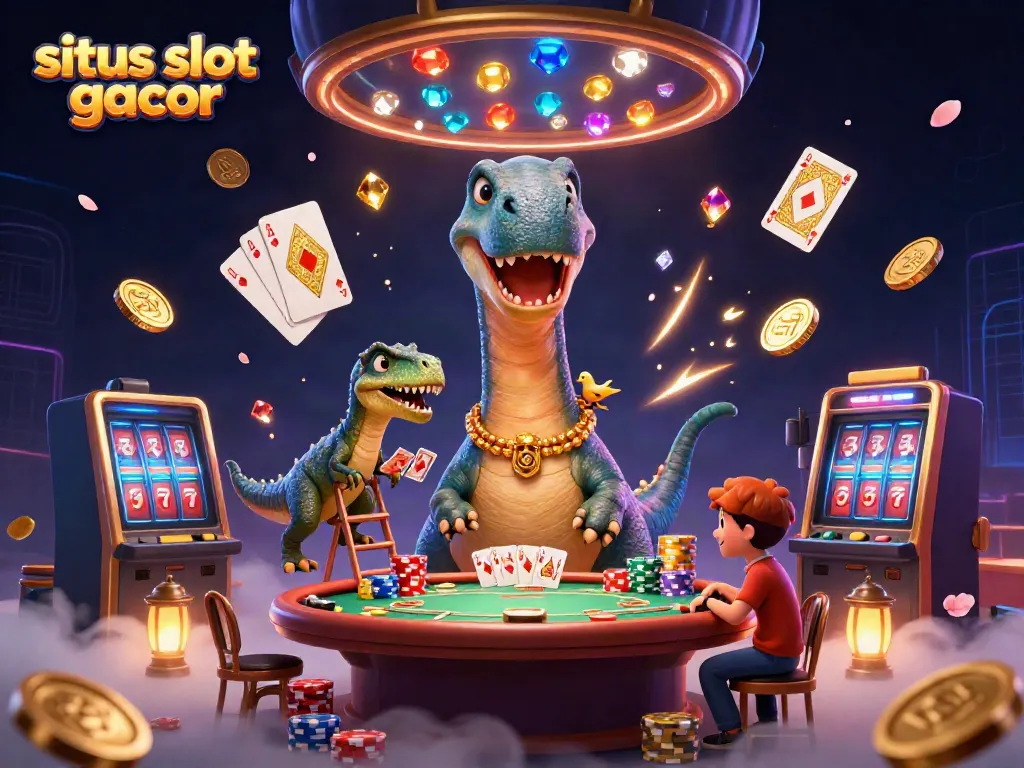 Menangkan jackpot di situs slot gacor dengan brontosaurus raksasa dan raptor cerdik di kasino.
