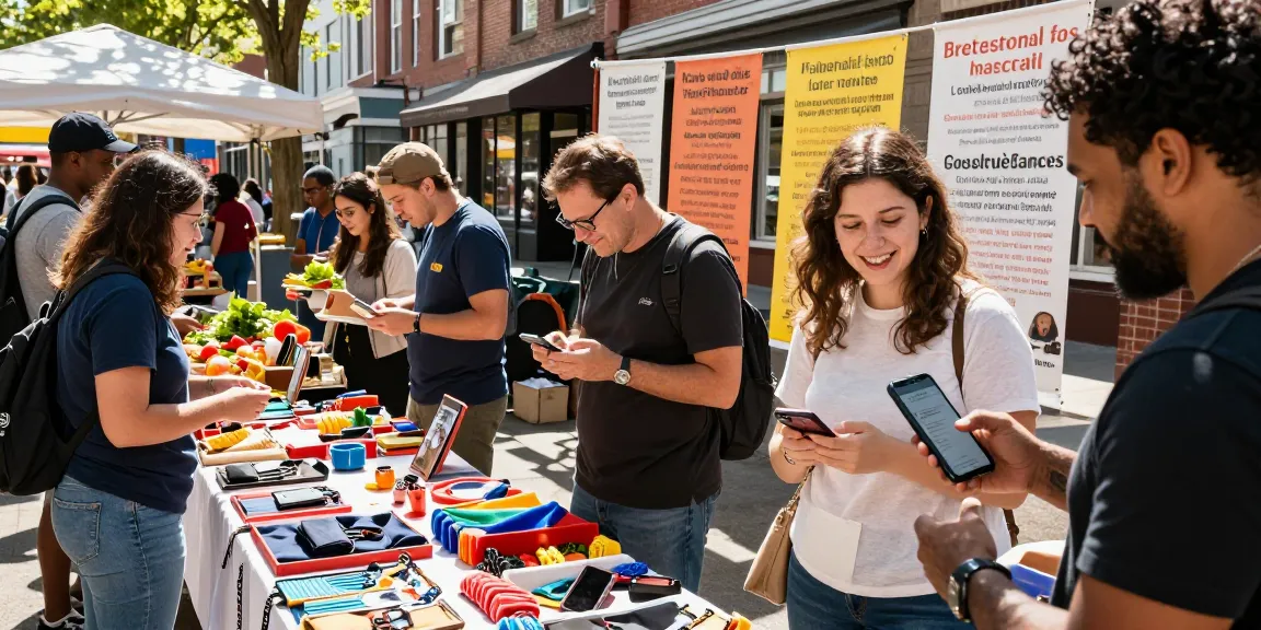 BedPersonal app users engaging in local market for safe classifieds experience.