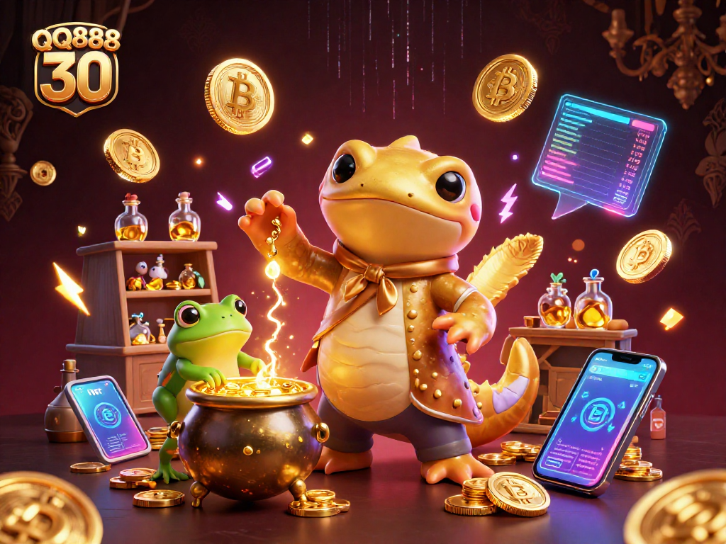 Experience QQ888 30 as a golden alchemist transforms base metals into winning casino gold.